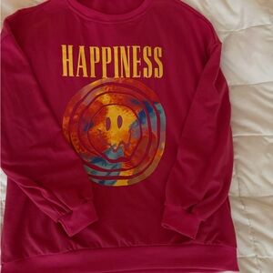 SHEIN Pink Casual Top